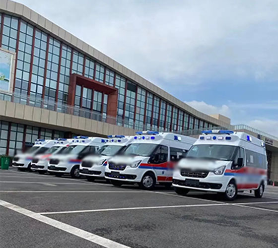 安图县服务车队展示